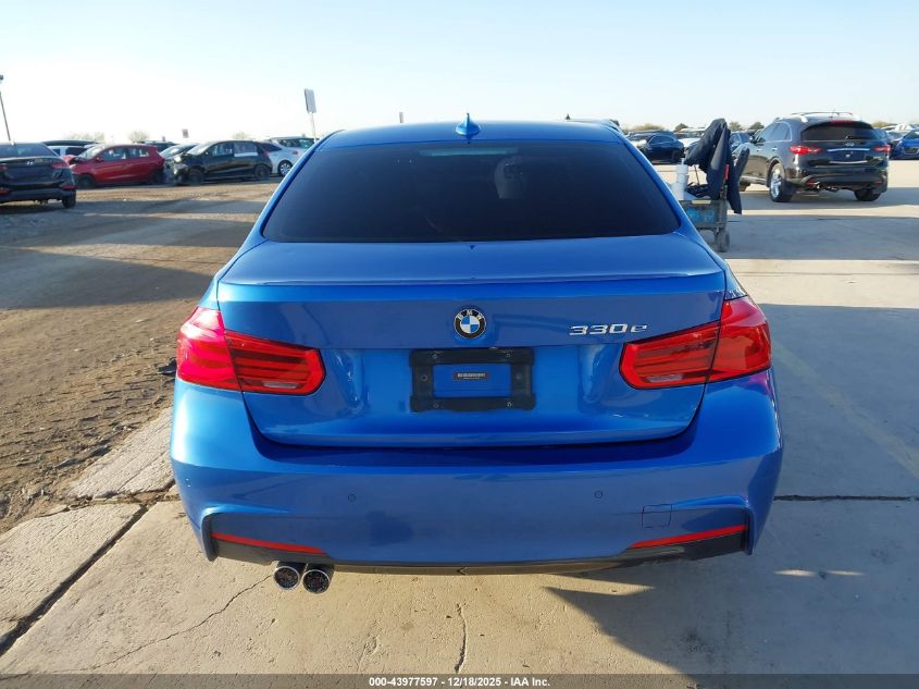 2018 BMW 330E Iperformance VIN: WBA8E1C51JA177876 Lot: 43977597