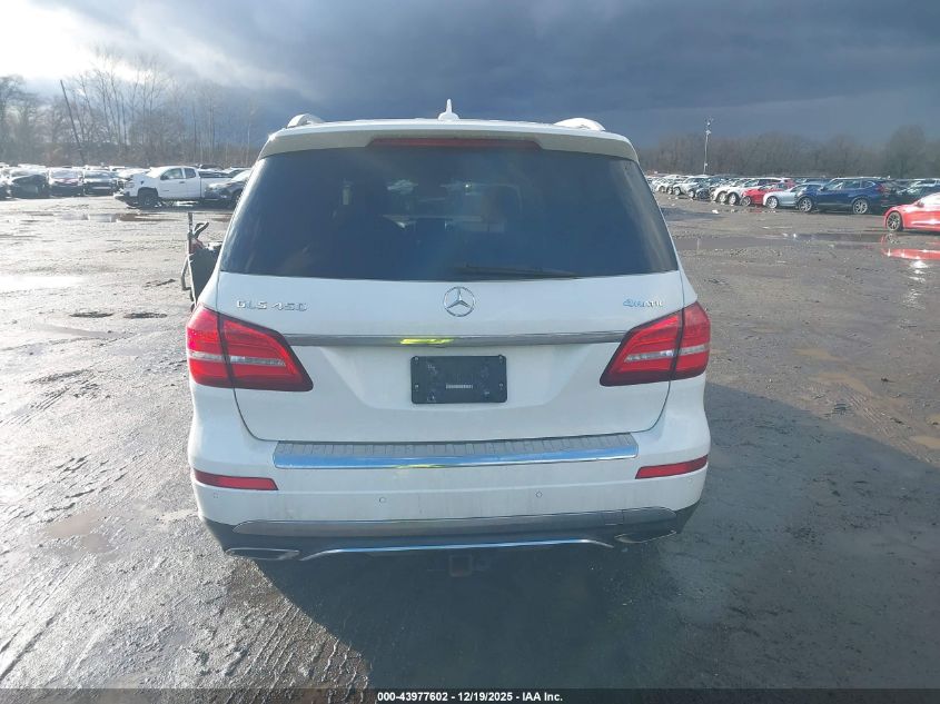 2017 Mercedes-Benz Gls 450 4Matic VIN: 4JGDF6EE6HA845265 Lot: 43977602