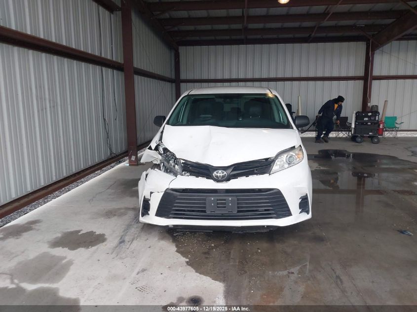 2020 Toyota Sienna L VIN: 5TDZZ3DC1LS032881 Lot: 43977605