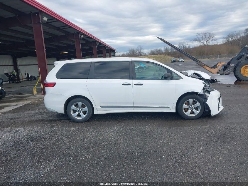 2020 Toyota Sienna L VIN: 5TDZZ3DC1LS032881 Lot: 43977605