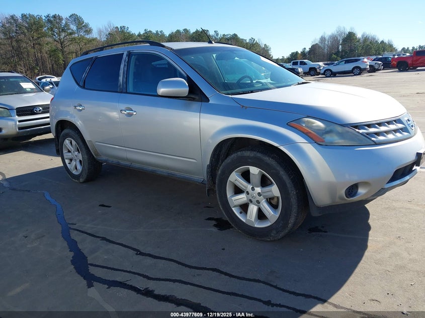 JN8AZ08W77W658042 2007 Nissan Murano S auction photo 1