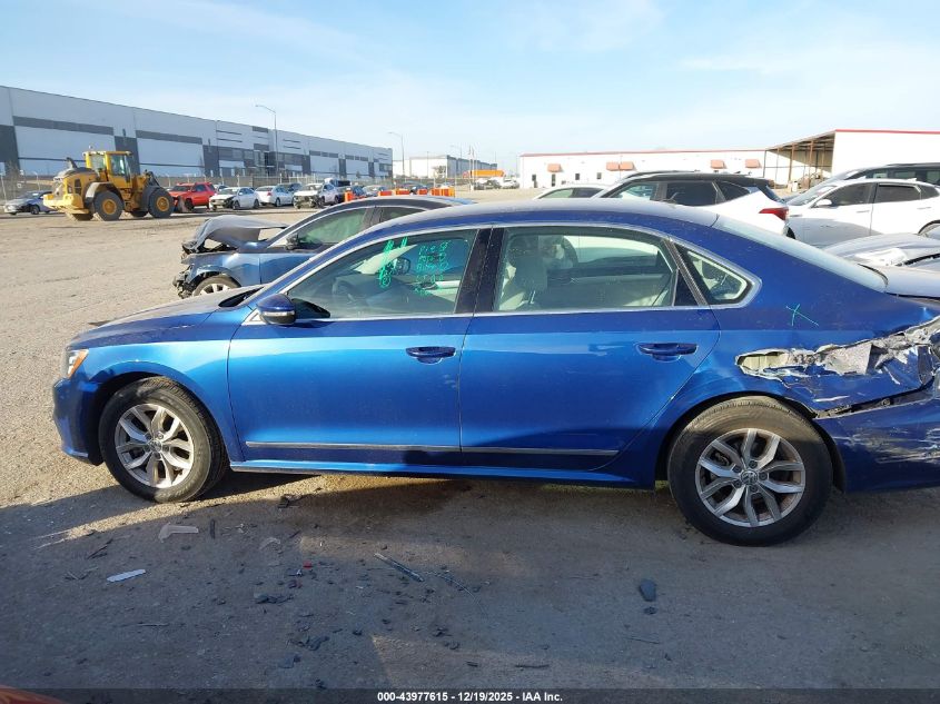 2017 Volkswagen Passat 1.8T S VIN: 1VWAT7A34HC050954 Lot: 43977615