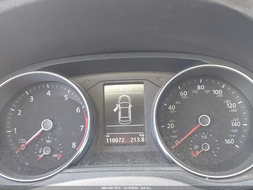 2017 Volkswagen Passat 1.8T S VIN: 1VWAT7A34HC050954 Lot: 43977615