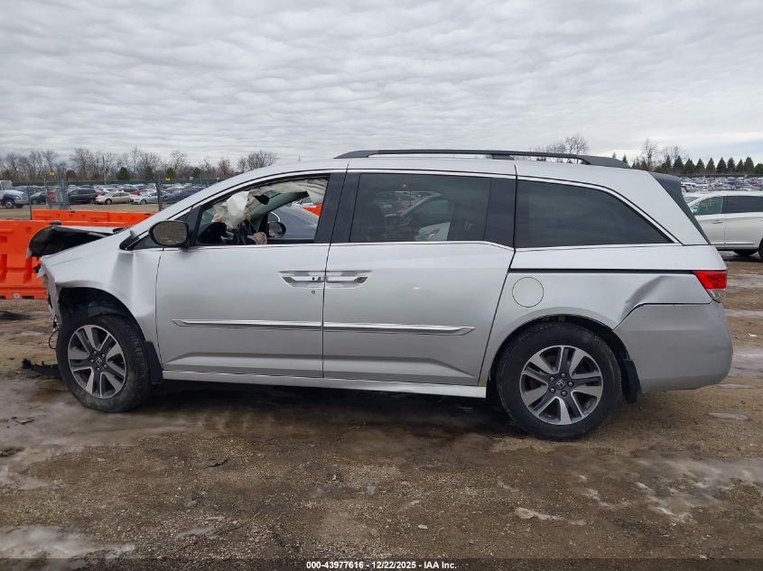 2015 Honda Odyssey Touring/Touring Elite VIN: 5FNRL5H9XFB013833 Lot: 43977616