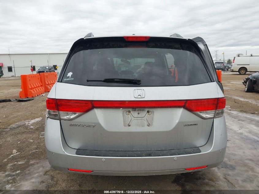 2015 Honda Odyssey Touring/Touring Elite VIN: 5FNRL5H9XFB013833 Lot: 43977616