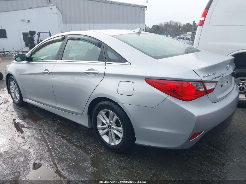 2014 Hyundai Sonata Gls VIN: 5NPEB4AC4EH827316 Lot: 43977618