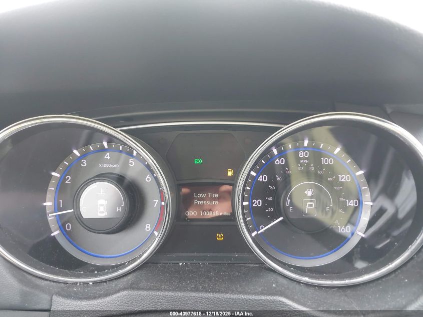 2014 Hyundai Sonata Gls VIN: 5NPEB4AC4EH827316 Lot: 43977618