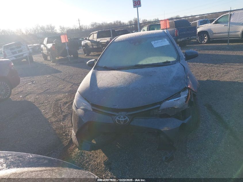 2017 Toyota Corolla Le VIN: 2T1BURHE8HC828185 Lot: 43977630