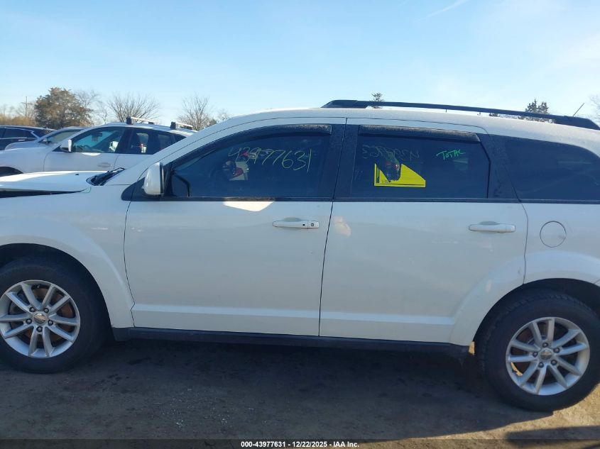 2014 Dodge Journey Sxt VIN: 3C4PDDBG3ET127937 Lot: 43977631