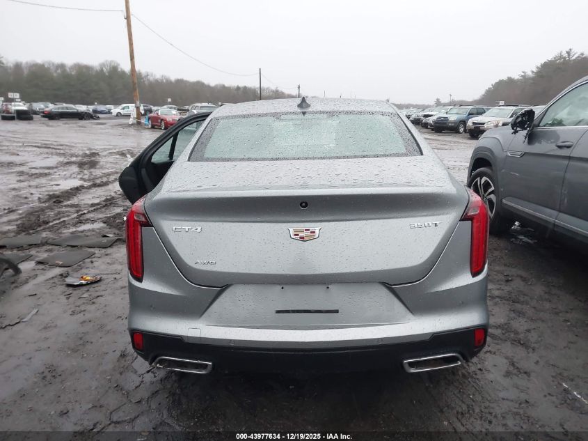2025 Cadillac Ct4 Luxury Rwd VIN: 1G6DK5RKXS0106586 Lot: 43977634