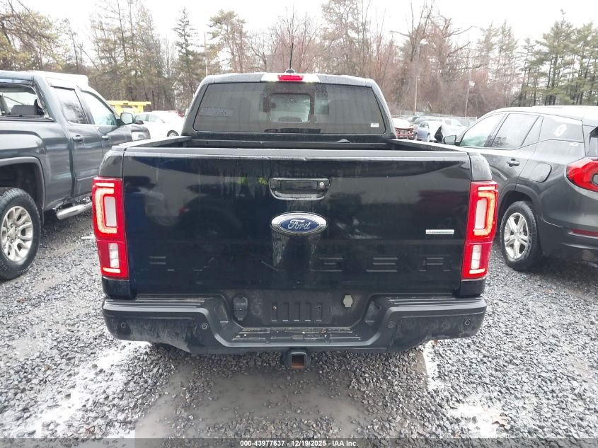 2020 Ford Ranger Lariat VIN: 1FTER4FH4LLA46711 Lot: 43977637