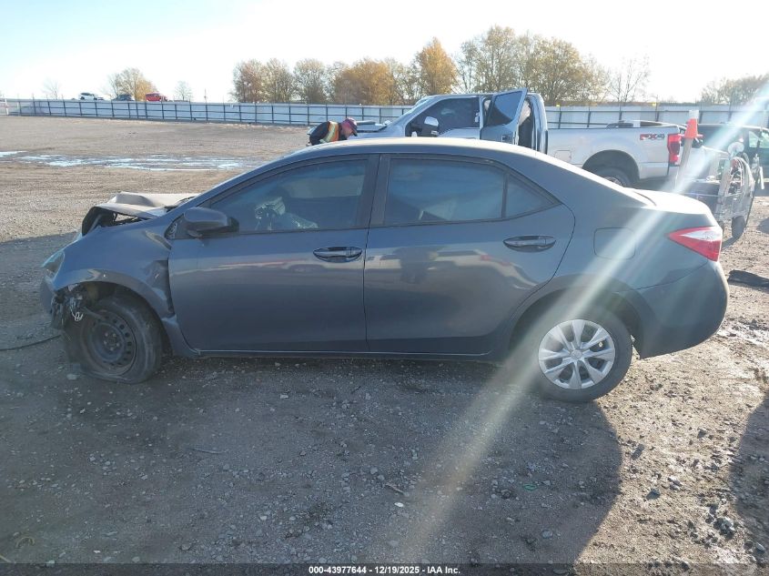 2016 Toyota Corolla L VIN: 5YFBURHE9GP490133 Lot: 43977644
