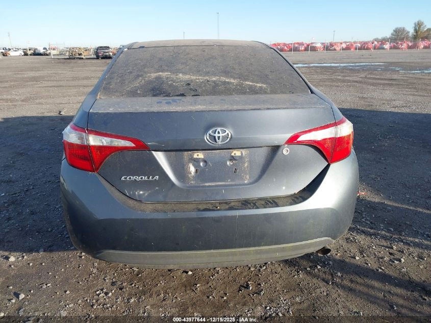 2016 Toyota Corolla L VIN: 5YFBURHE9GP490133 Lot: 43977644