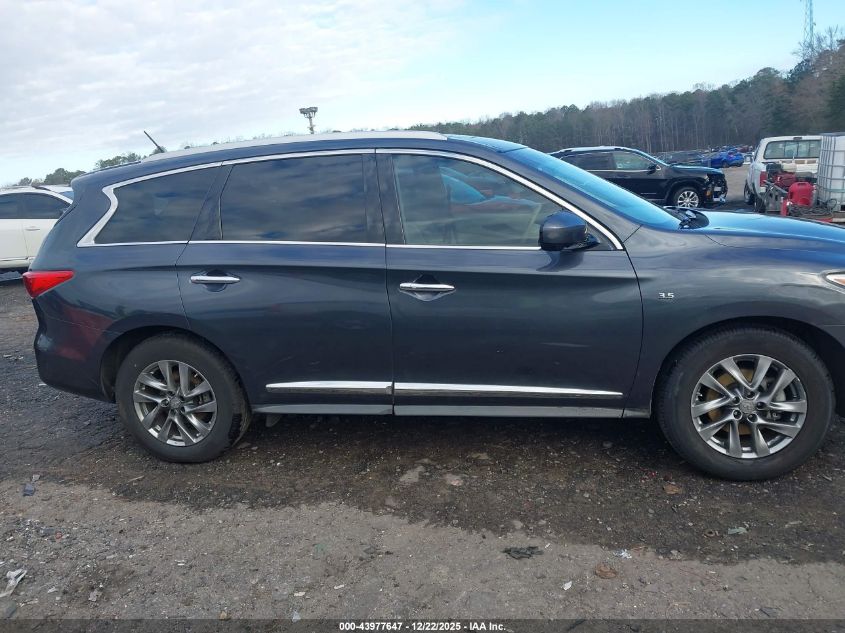 2014 Infiniti Qx60 VIN: 5N1AL0MM4EC537500 Lot: 43977647