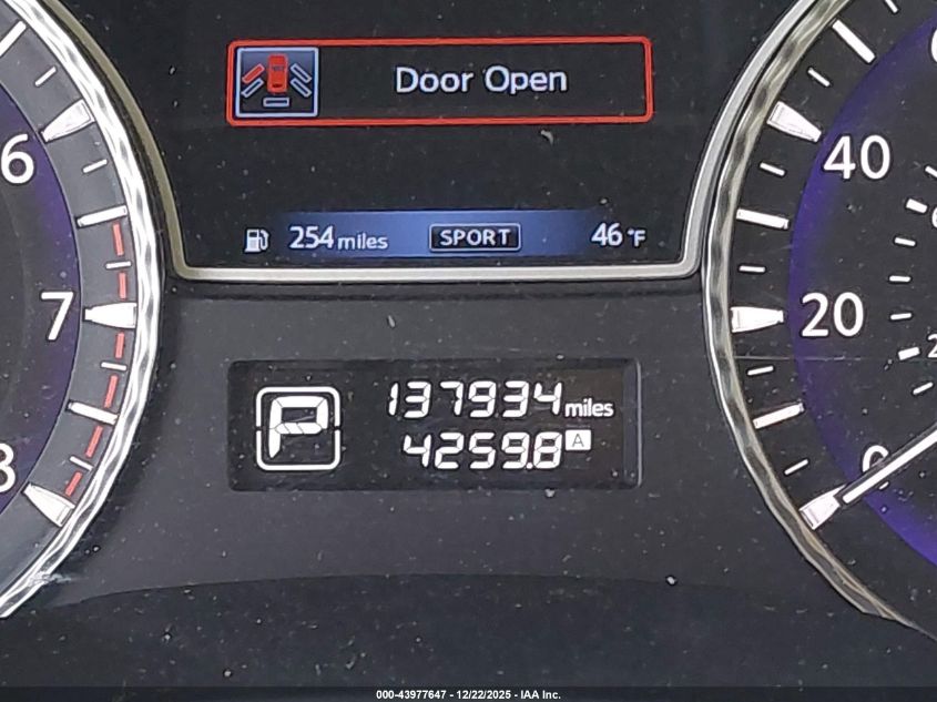 2014 Infiniti Qx60 VIN: 5N1AL0MM4EC537500 Lot: 43977647