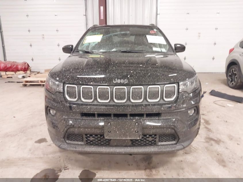 2022 Jeep Compass Latitude 4X4 VIN: 3C4NJDBB4NT135016 Lot: 43977649