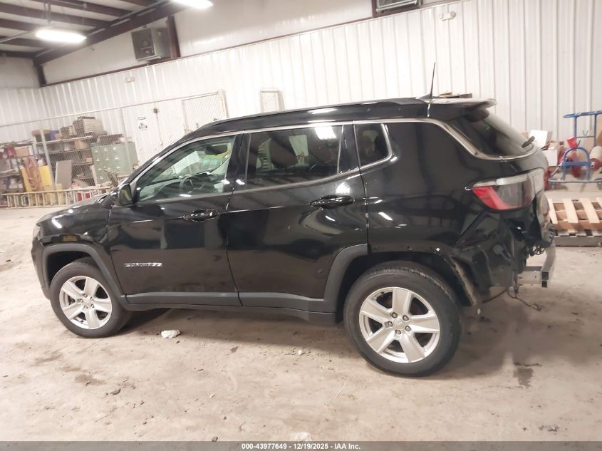 2022 Jeep Compass Latitude 4X4 VIN: 3C4NJDBB4NT135016 Lot: 43977649