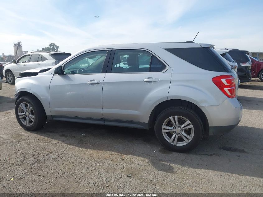 2016 Chevrolet Equinox Ls VIN: 2GNALBEK6G6340148 Lot: 43977652