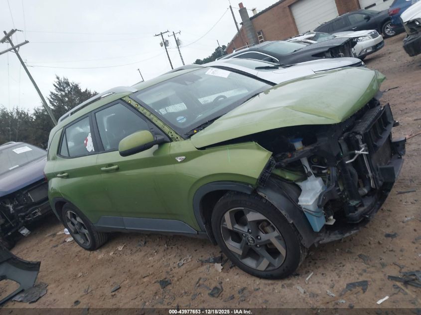 2021 Hyundai Venue Sel VIN: KMHRC8A32MU118938 Lot: 43977653