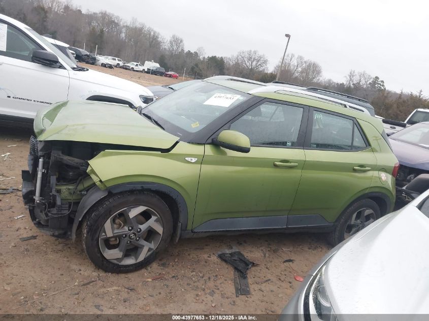 2021 Hyundai Venue Sel VIN: KMHRC8A32MU118938 Lot: 43977653