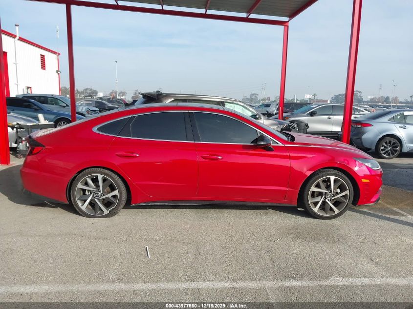 2021 Hyundai Sonata Sel Plus VIN: 5NPEJ4J24MH117325 Lot: 43977660