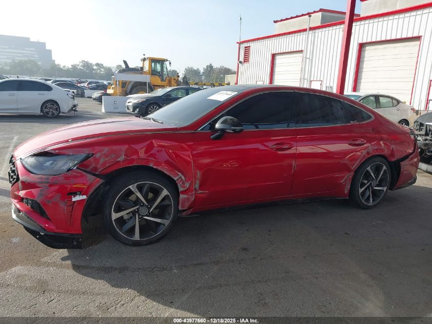 2021 Hyundai Sonata Sel Plus VIN: 5NPEJ4J24MH117325 Lot: 43977660