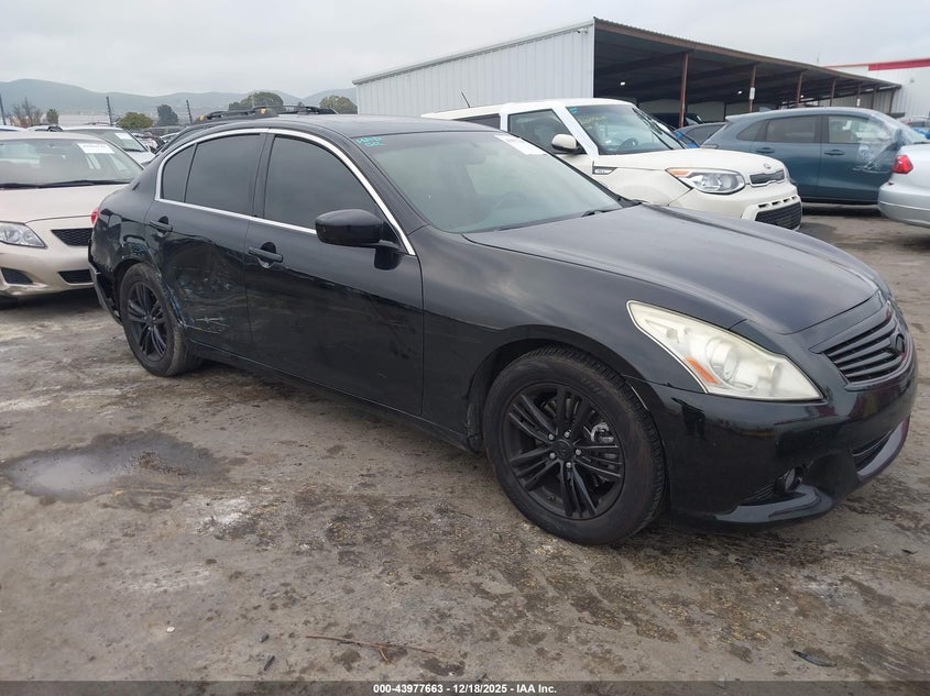 INFINITI G25 2012. Lot# 43977663. VIN JN1DV6AP4CM701061. Photo 1