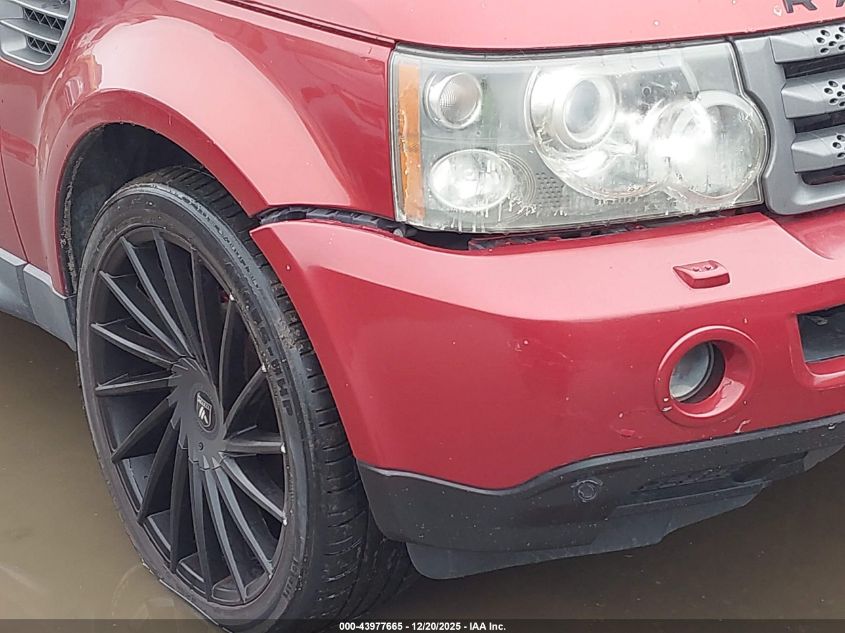 2008 Land Rover Range Rover Sport Hse VIN: SALSK25478A147747 Lot: 43977665