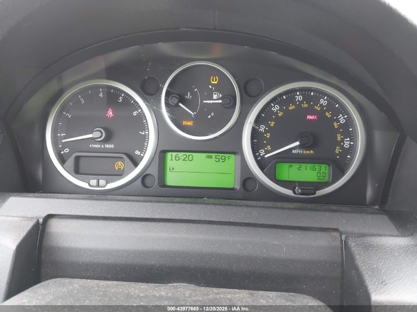 2008 Land Rover Range Rover Sport Hse VIN: SALSK25478A147747 Lot: 43977665