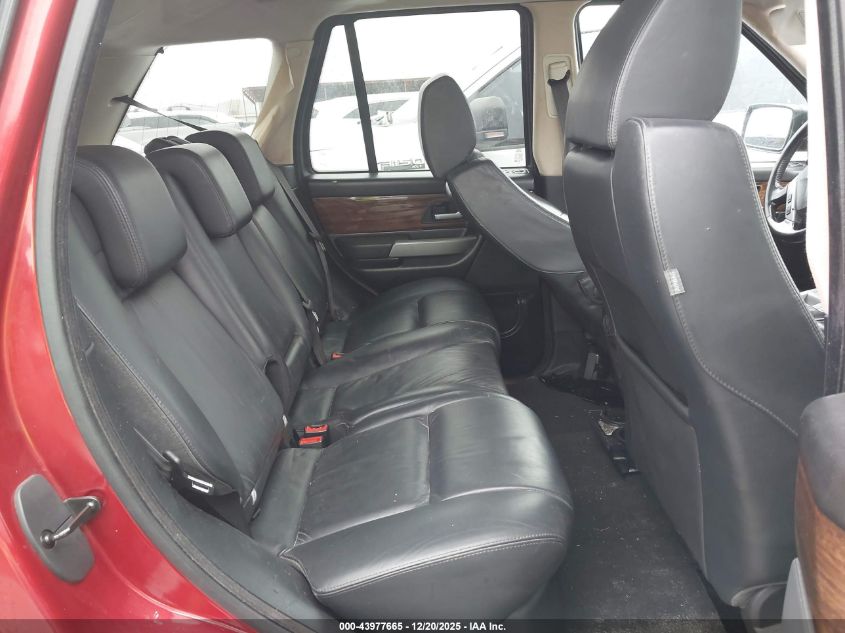 2008 Land Rover Range Rover Sport Hse VIN: SALSK25478A147747 Lot: 43977665