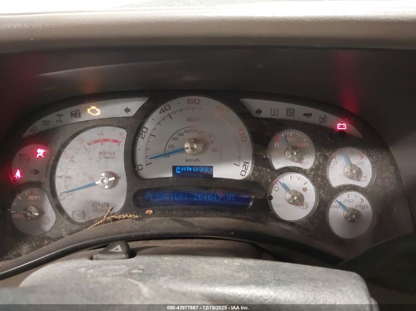 2005 Chevrolet Silverado 2500Hd Lt VIN: 1GCHK23255F968816 Lot: 43977667