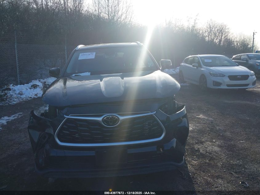 2021 Toyota Highlander Xle VIN: 5TDGZRBH7MS136009 Lot: 43977672