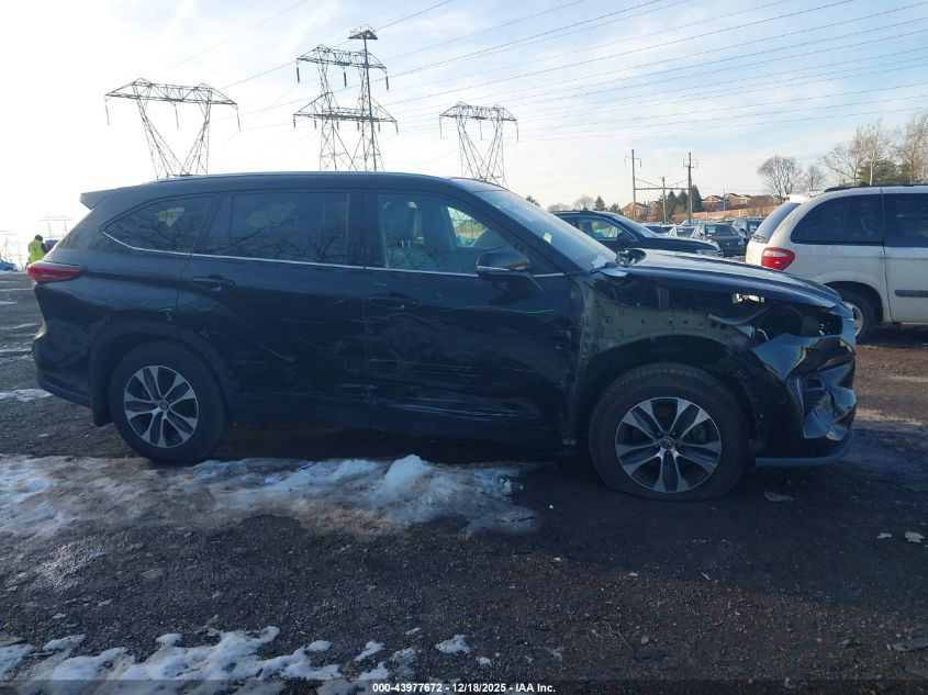 2021 Toyota Highlander Xle VIN: 5TDGZRBH7MS136009 Lot: 43977672