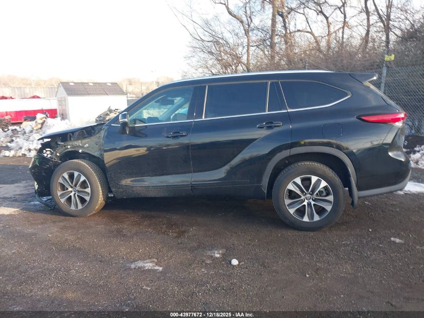 2021 Toyota Highlander Xle VIN: 5TDGZRBH7MS136009 Lot: 43977672