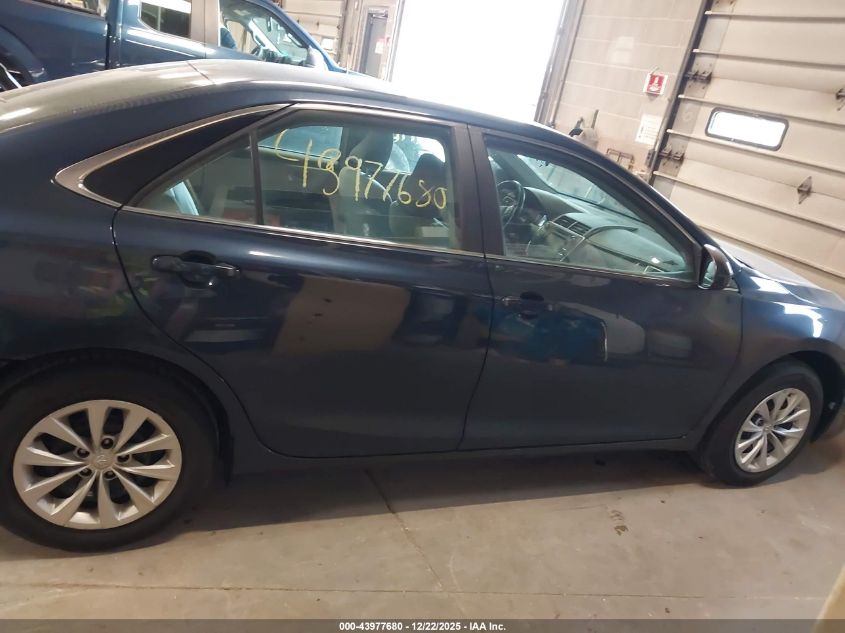 2017 Toyota Camry Le VIN: 4T1BF1FK5HU728936 Lot: 43977680