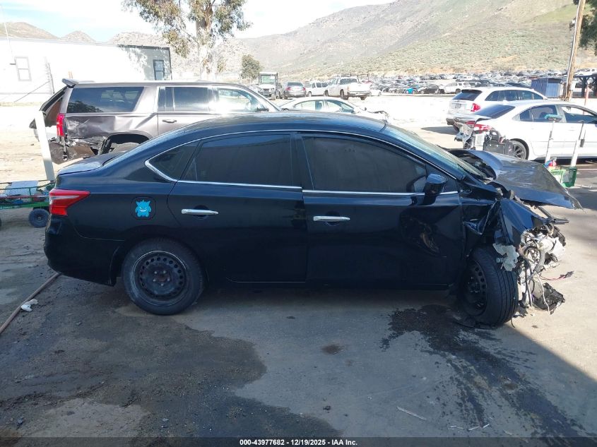 2017 Nissan Sentra S VIN: 3N1AB7AP9HY389583 Lot: 43977682