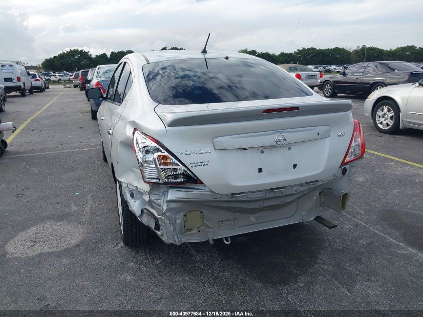 2019 Nissan Versa 1.6 Sv VIN: 3N1CN7AP4KL831190 Lot: 43977684