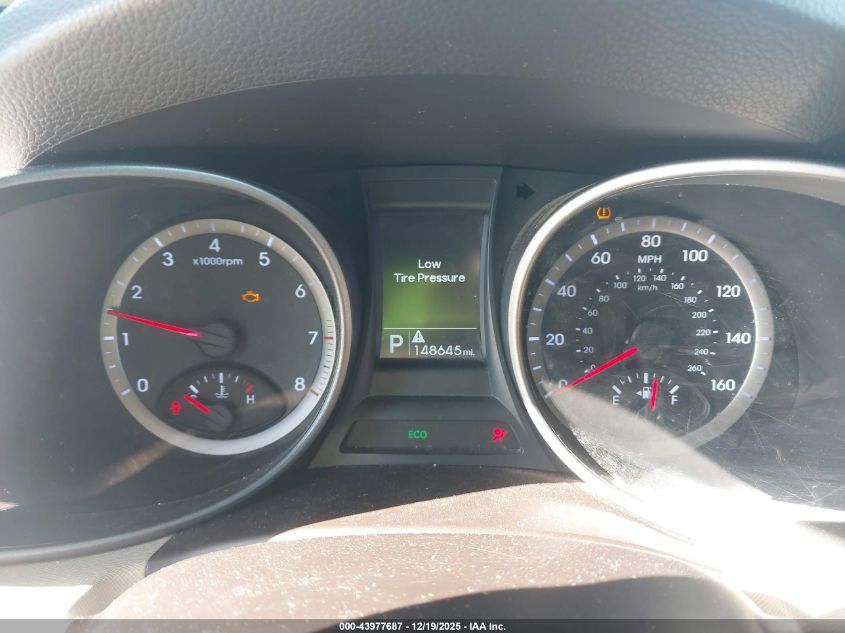 2013 Hyundai Santa Fe Sport VIN: 5XYZU3LB3DG076614 Lot: 43977687