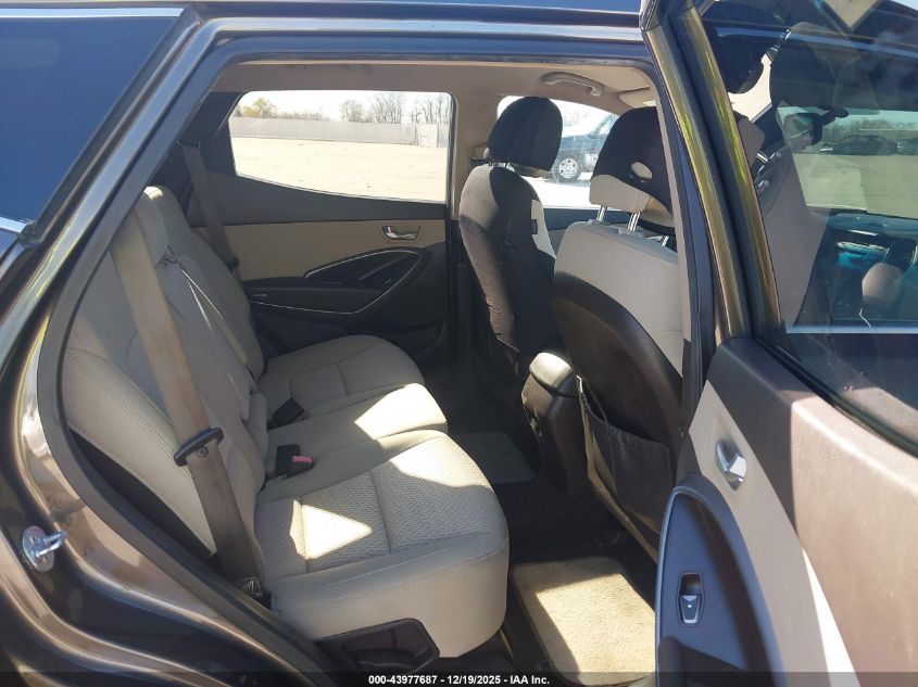 2013 Hyundai Santa Fe Sport VIN: 5XYZU3LB3DG076614 Lot: 43977687