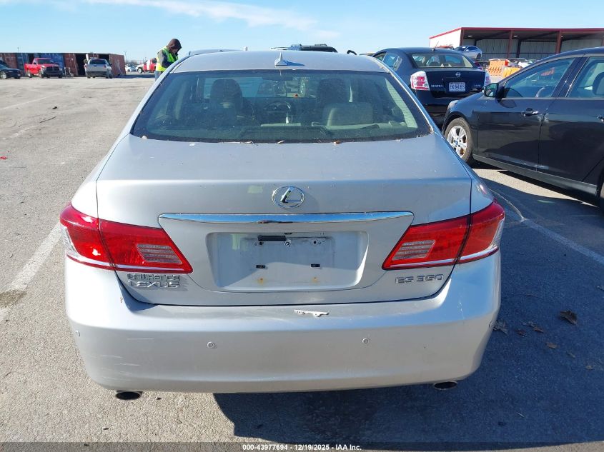 2011 Lexus Es 350 VIN: JTHBK1EG4B2467958 Lot: 43977694