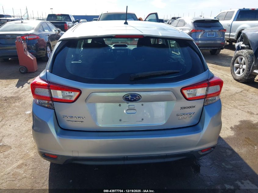 2017 Subaru Impreza 2.0I VIN: 4S3GTAA65H3703778 Lot: 43977704