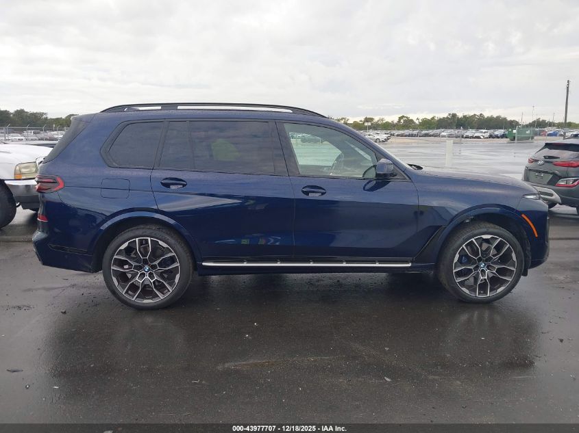2025 BMW X7 xDrive40I VIN: 5UX23EM04S9Y31814 Lot: 43977707