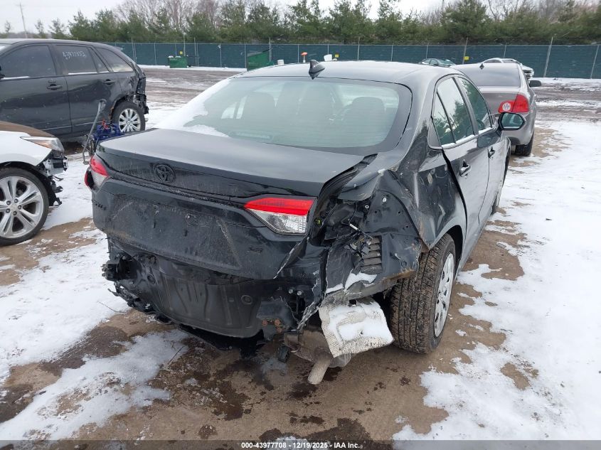 2022 Toyota Corolla Le VIN: 5YFEPMAE4NP373977 Lot: 43977708