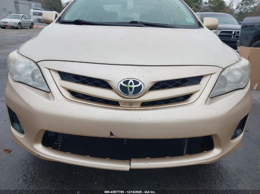 2011 Toyota Corolla Le VIN: 2T1BU4EEXBC711433 Lot: 43977709