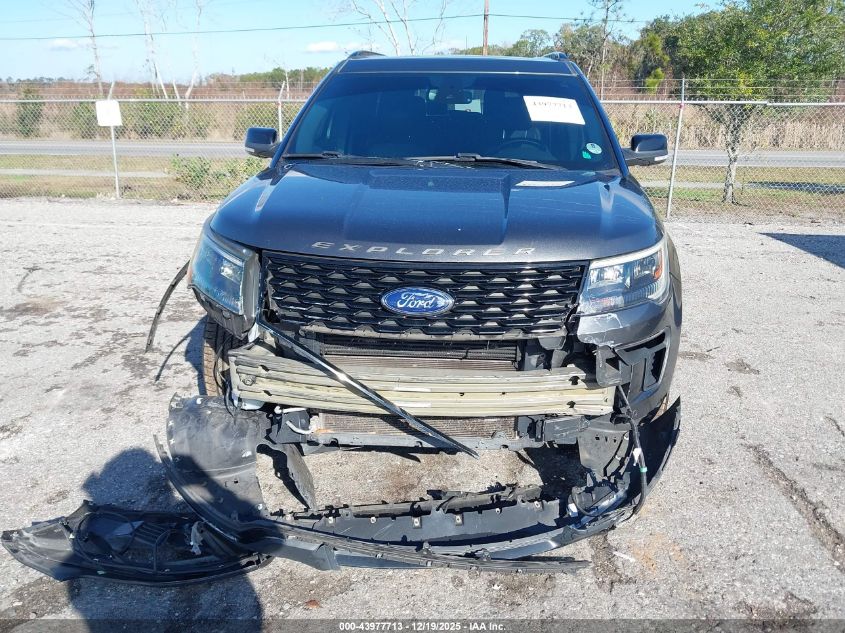 2018 Ford Explorer Sport VIN: 1FM5K8GT6JGB39763 Lot: 43977713