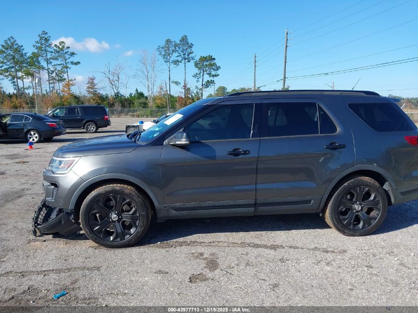 2018 Ford Explorer Sport VIN: 1FM5K8GT6JGB39763 Lot: 43977713