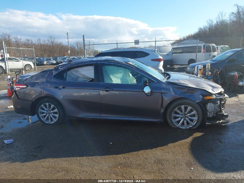 2020 Toyota Camry Le VIN: 4T1C11AK8LU951538 Lot: 43977730