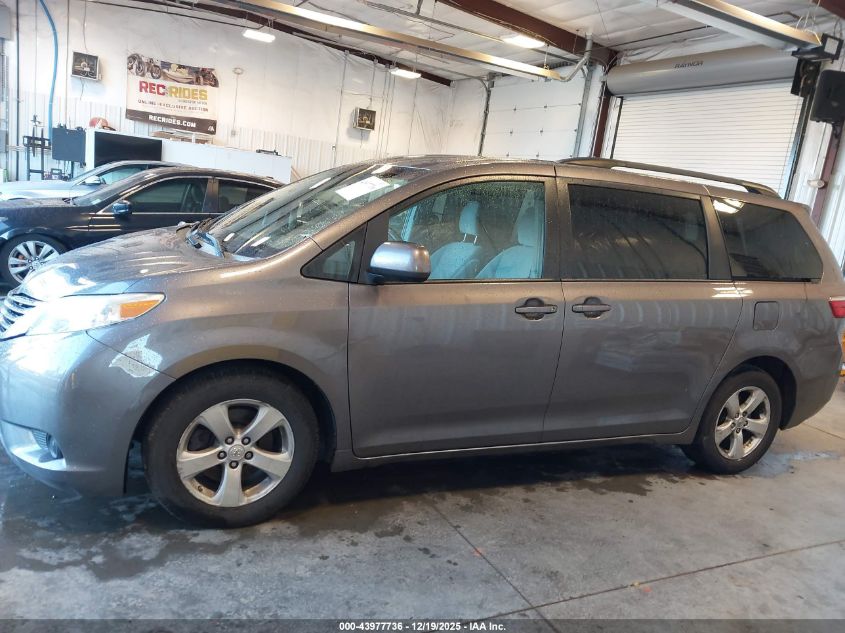 2015 Toyota Sienna Le 8 Passenger VIN: 5TDKK3DC2FS544420 Lot: 43977736