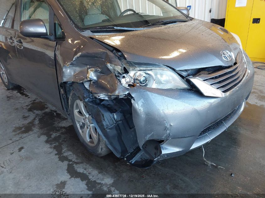 2015 Toyota Sienna Le 8 Passenger VIN: 5TDKK3DC2FS544420 Lot: 43977736