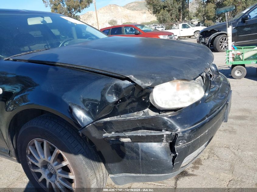 2006 Volkswagen Golf Gls 2.0L VIN: 9BWGL61J464009047 Lot: 43977741